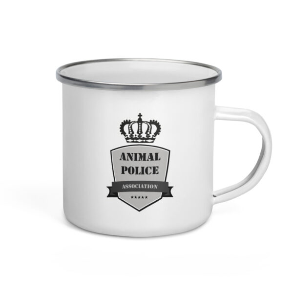 enamel mug white 12oz right 608dd5faeedd8 - Animal Police Association